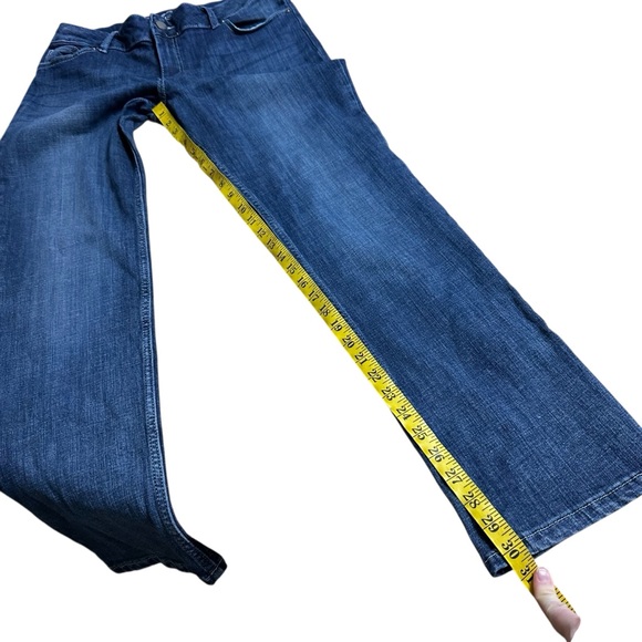 Wrangler Straight Leg Denim Jeans Size 13x32 Blue Country Western Rodeo - Picture 6 of 9